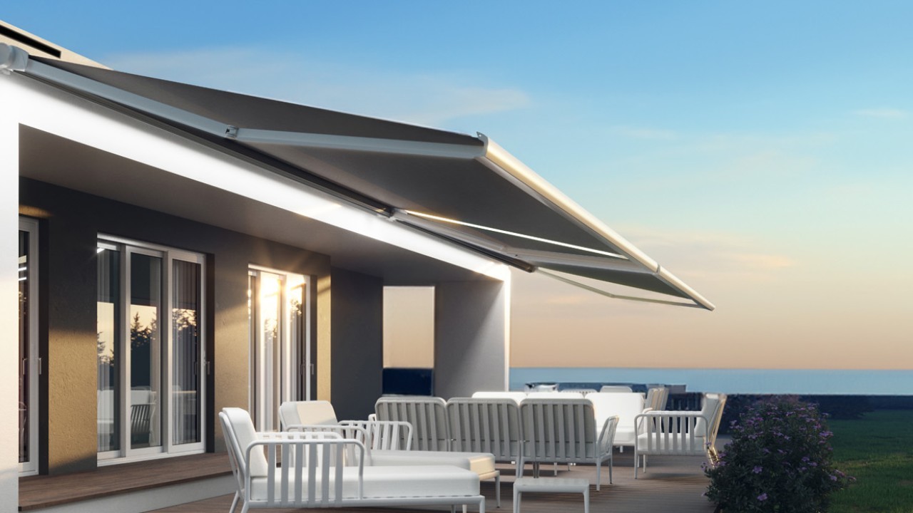 Elite-i Solar, il motore per tende solari alimentato da energia rinnovabile